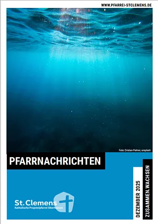 Titelblatt der Pfarrnachrichten Dezember 2025