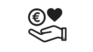 Spendensymbol